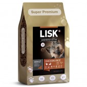 LISK Dog Adult Small Breed Chicken and Rice 7,5 kg