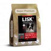 LISK Dog 80% Fish Treats 500 g